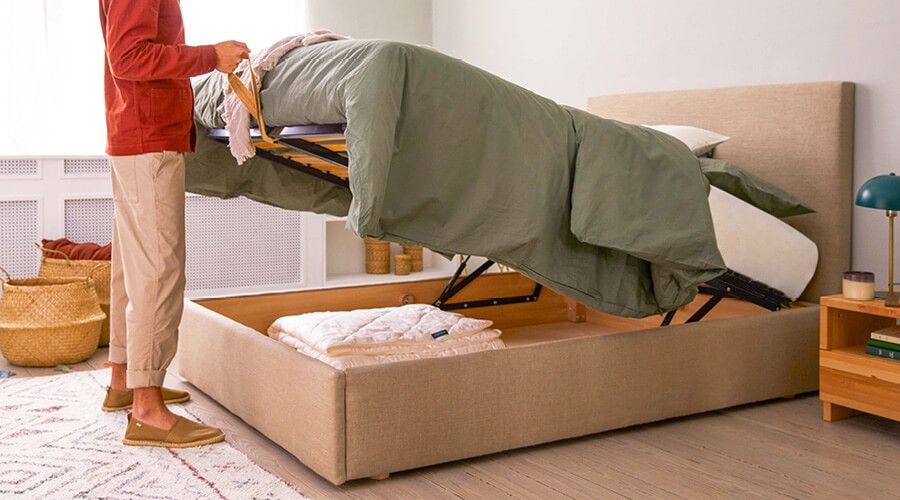 Bett mit Stauraum: Welche Matratze soll man wählen?