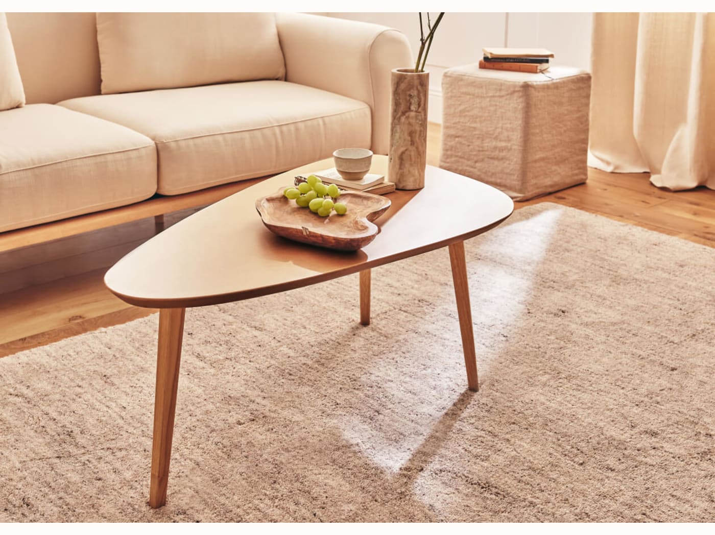 Table basse en bois - TIZU x Kipli
