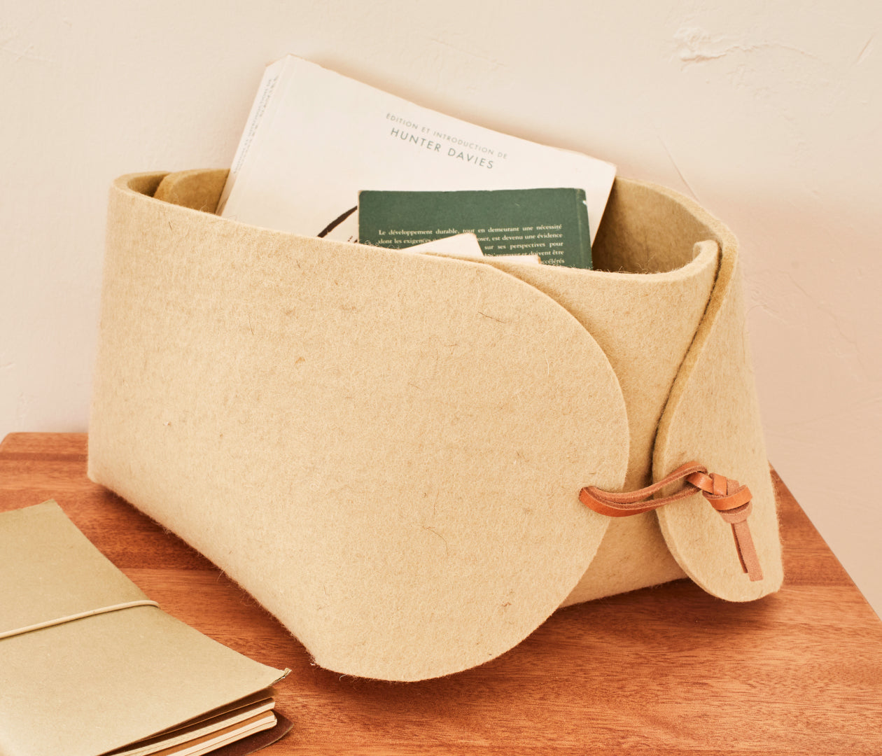 Panier en laine