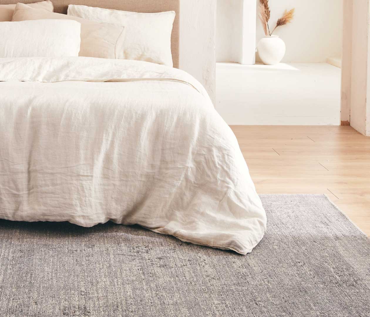 Tapis naturel en laine MILA