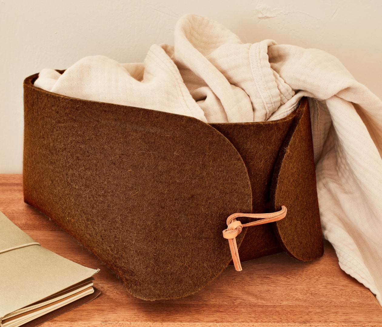 Panier en laine