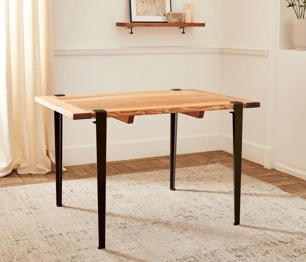 Table à manger en bois massif ÉOS - Kipli x TIPTOE