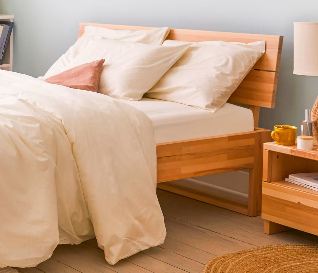 Drap plat coton bio
