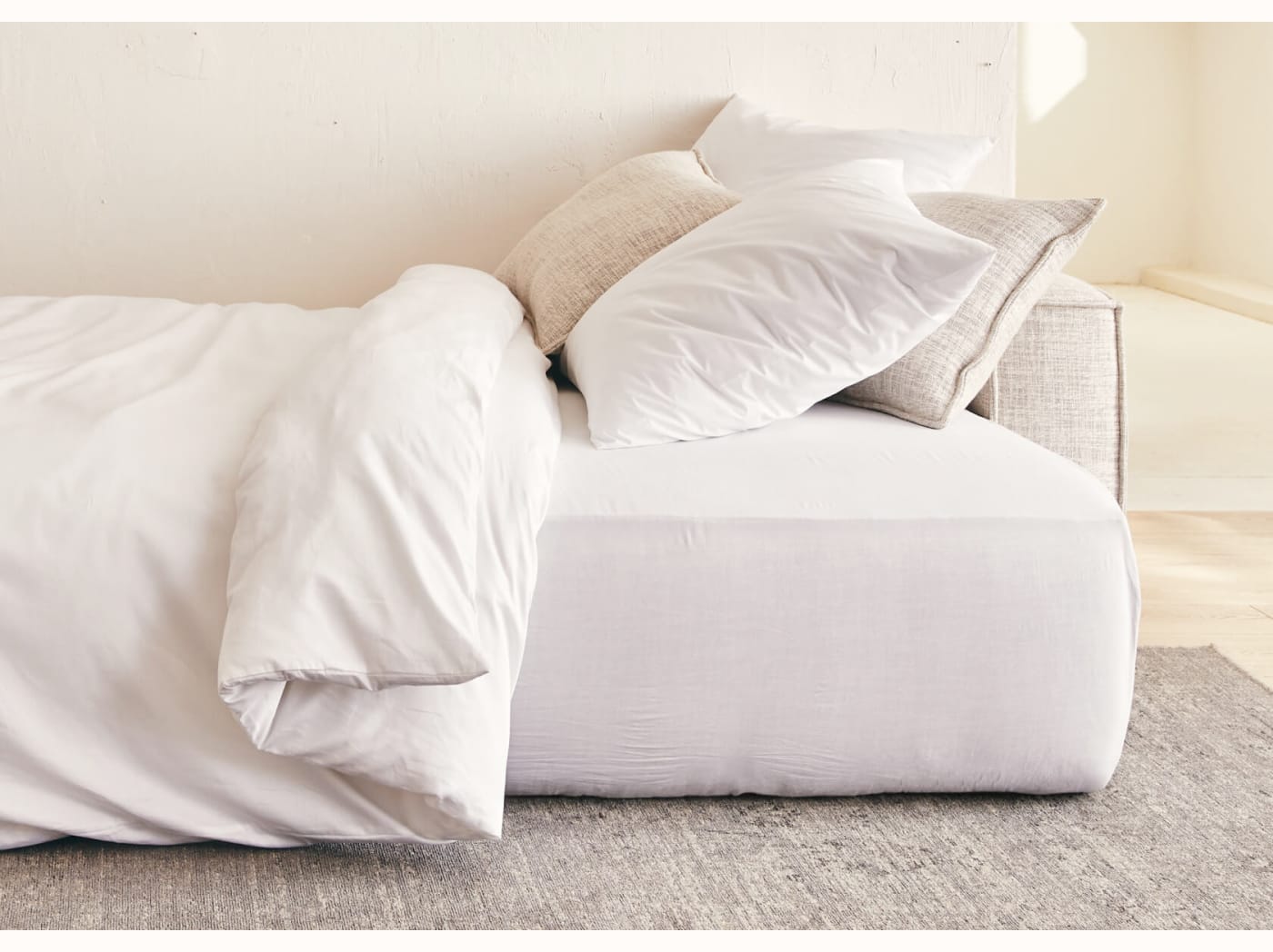 Drap housse en coton biologique 45 cm