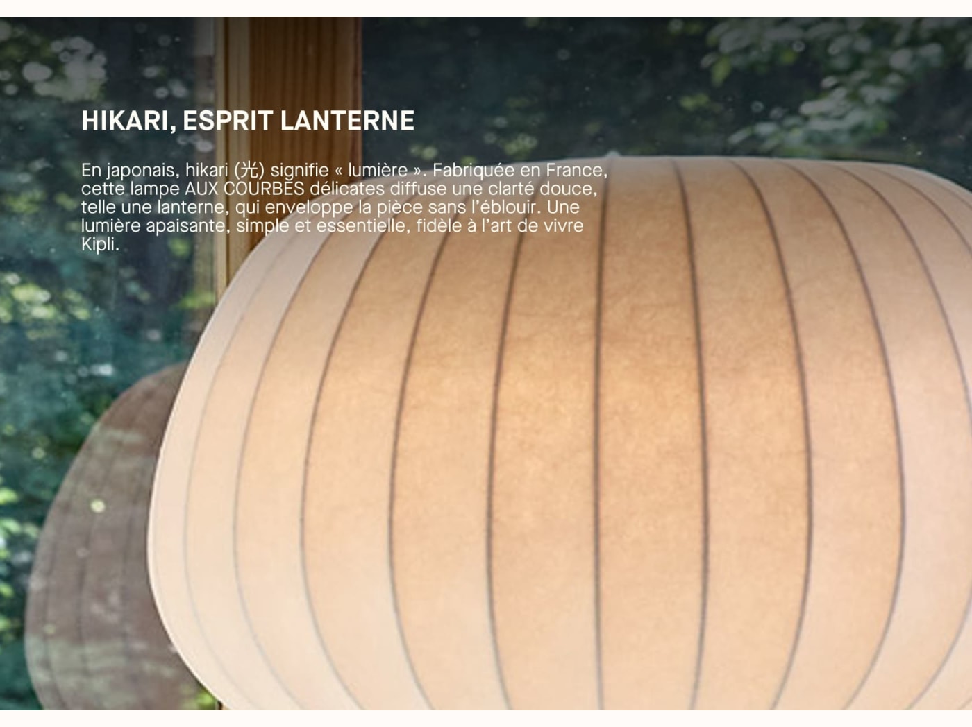 Lampe à poser Hikari