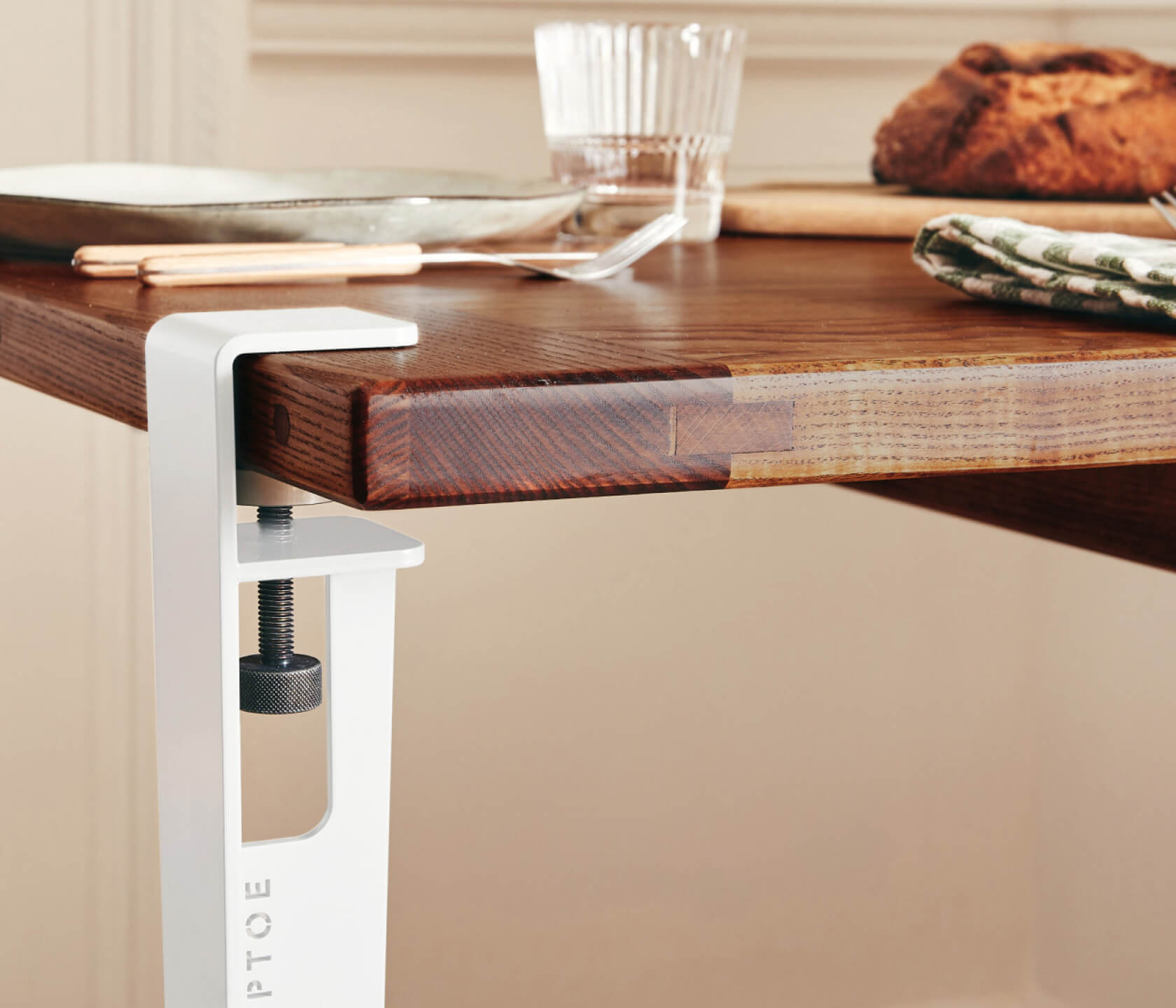Table haute en bois massif ÉOS - Kipli x TIPTOE
