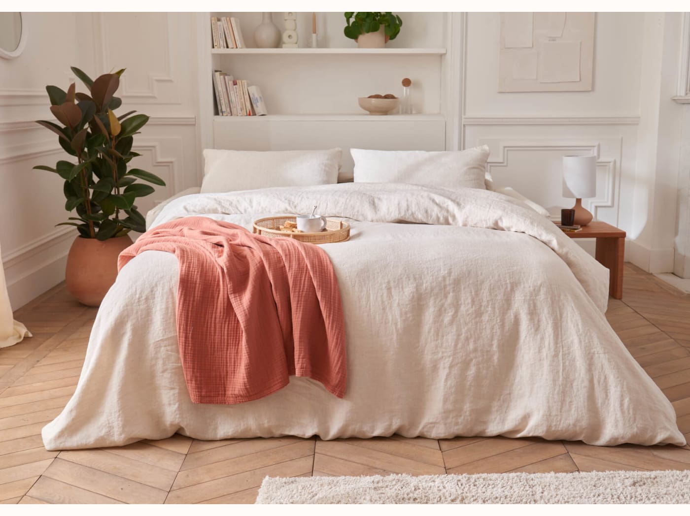Divano letto in lino PALM