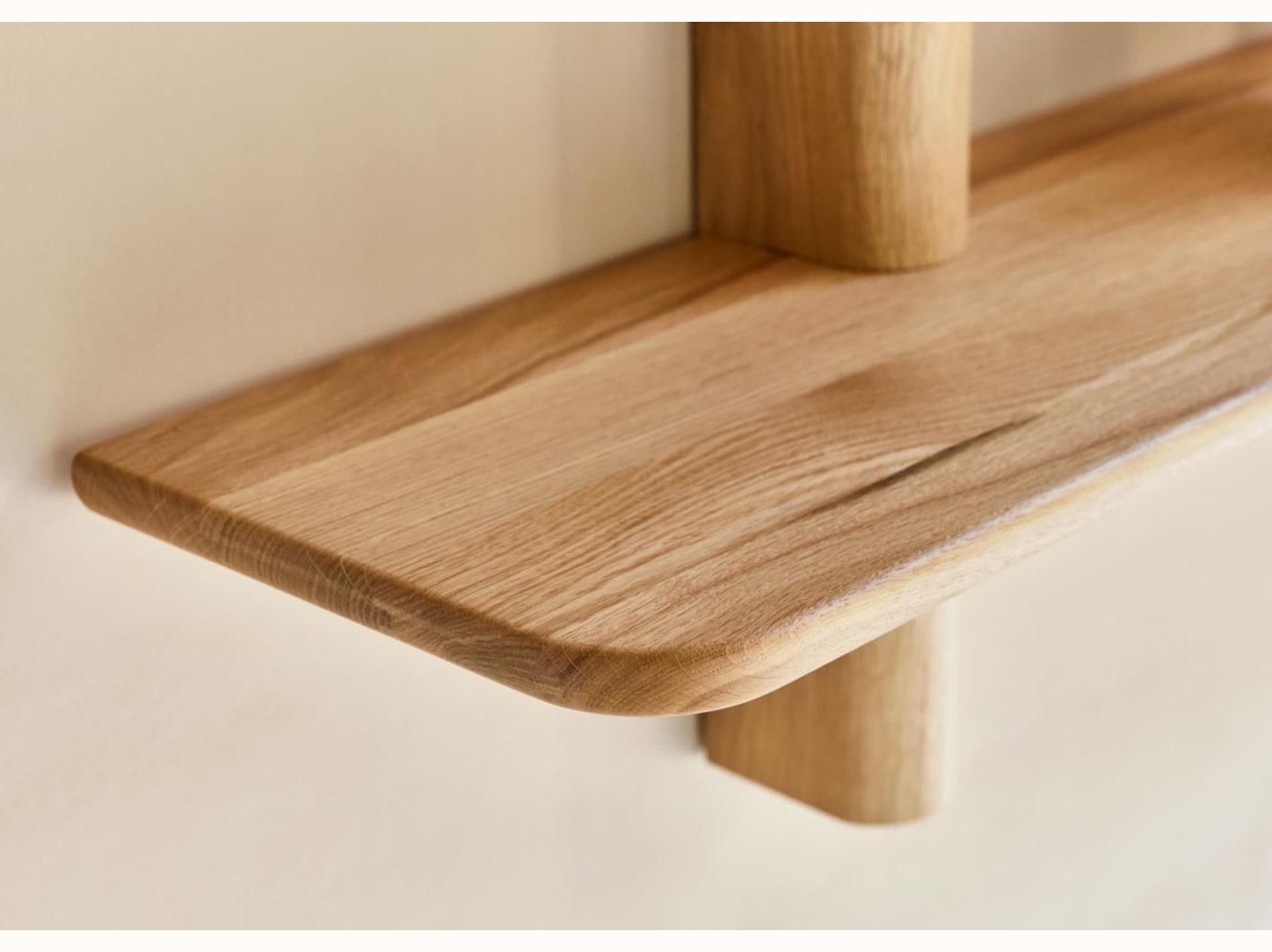 Étagère murale modulable en bois massif BAOBAB - 60x120 cm