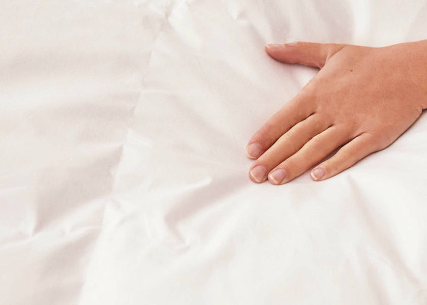 Couette en duvet et plumes