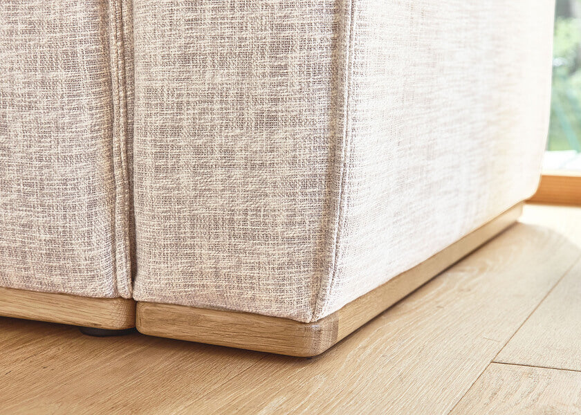 Canapé convertible avec base en bois FOLIA