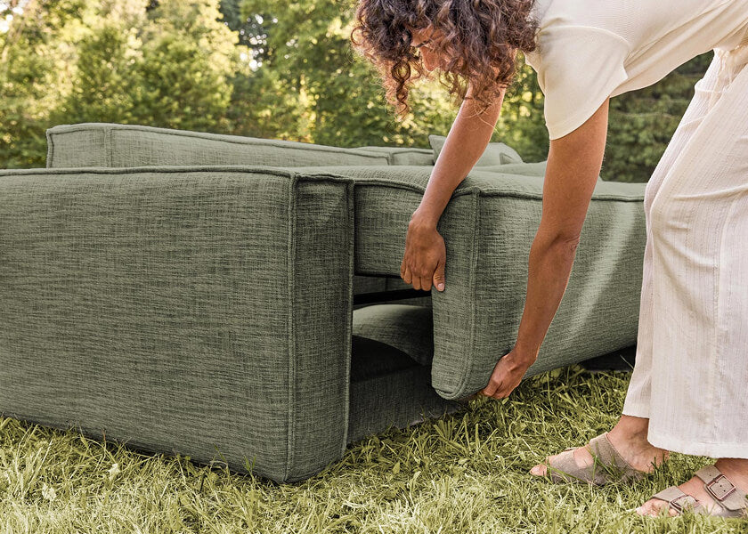 Canapé convertible d'angle FOLIA