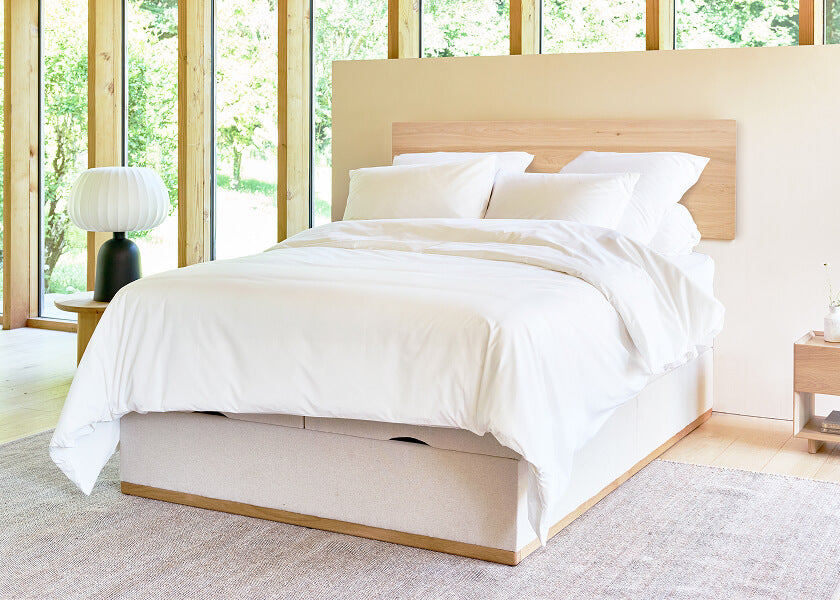 Lit coffre premium en bois massif - LA VOILE