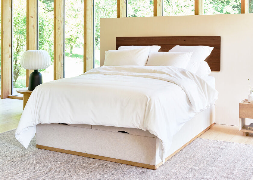 Lit coffre premium en bois massif - LA VOILE