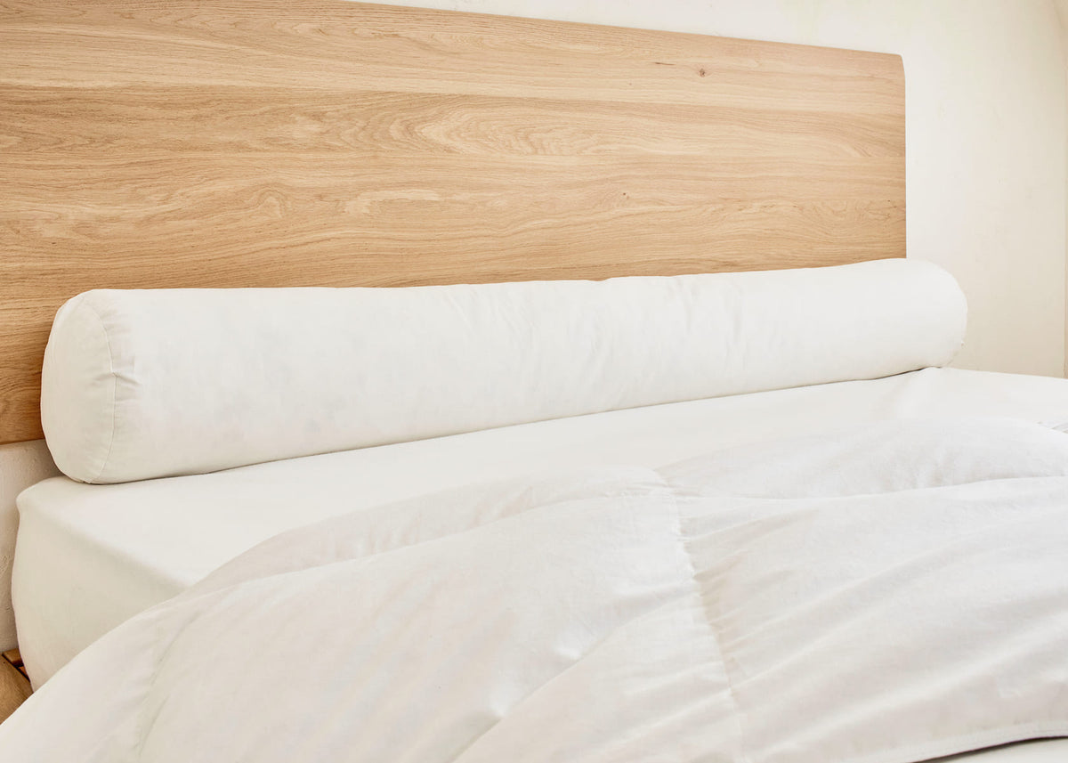 Traversin en plumes et duvet recyclés