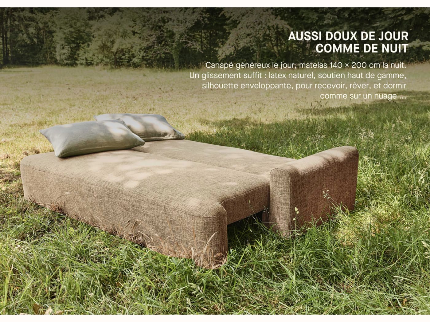 Divano letto CLOUD