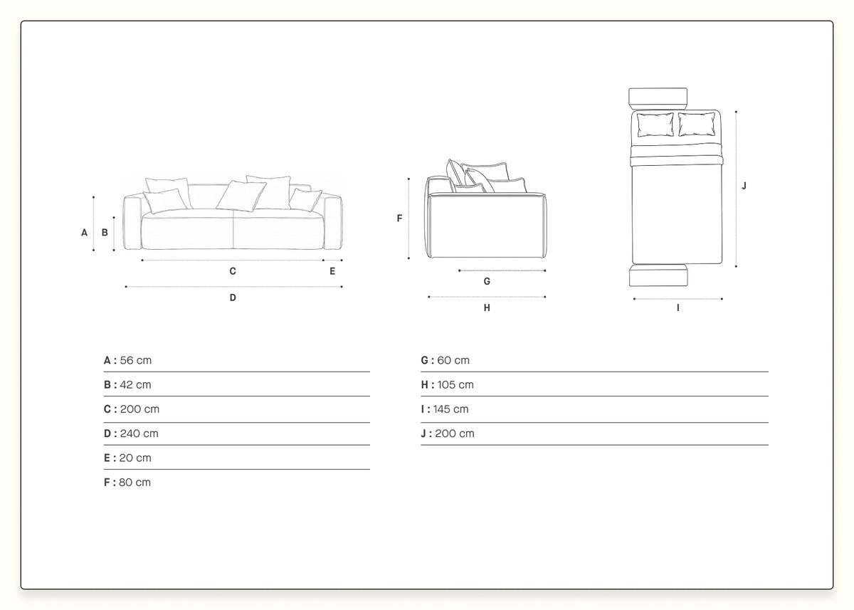 Schlafsofa FOLIA