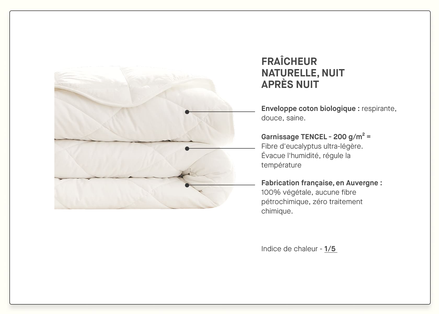 Couette été