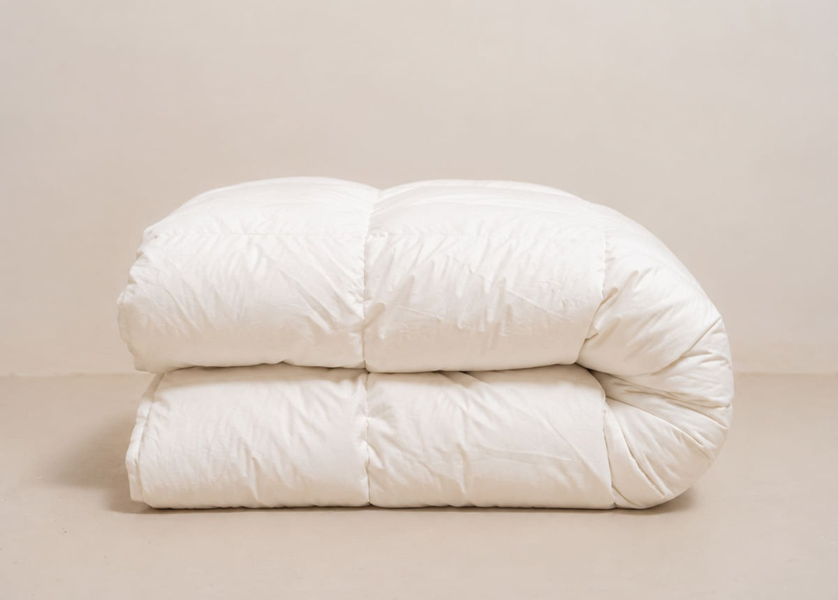 Couette en duvet et plumes