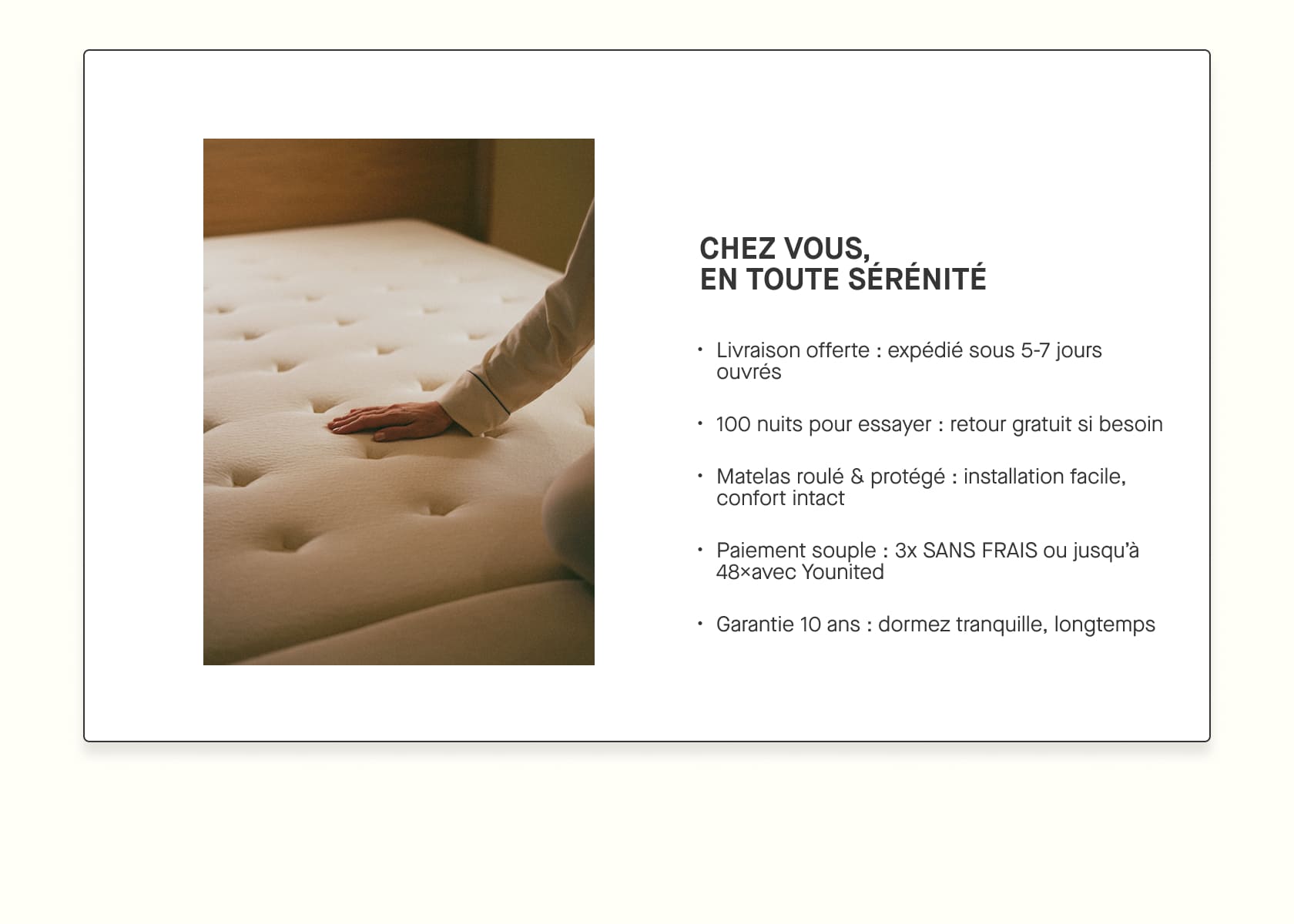 Matelas hybride Ultime
