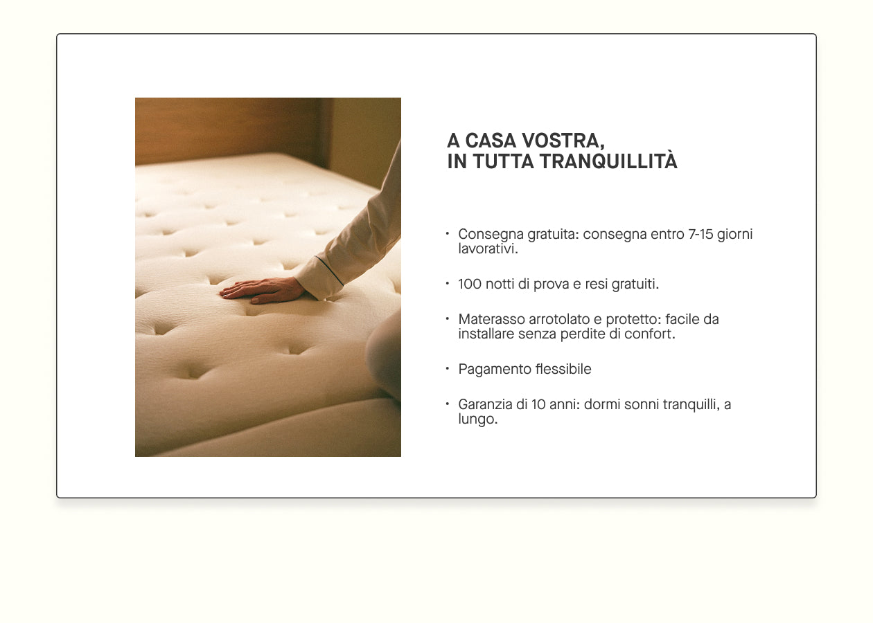 Matelas latex naturel Premium