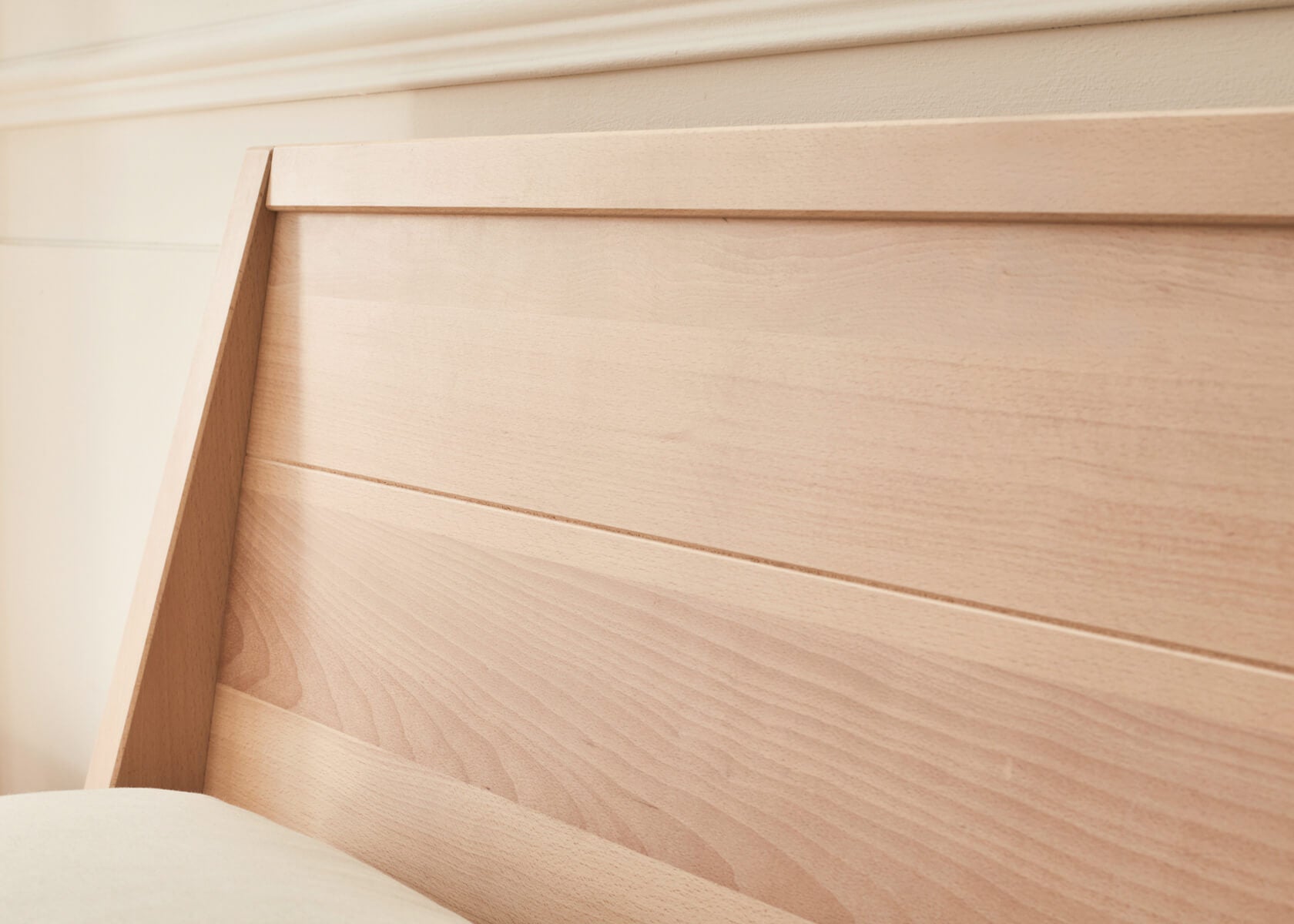 NOVA Solid Beech Bed with Slatted Base