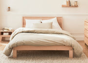 NOVA Solid Beech Bed with Slatted Base