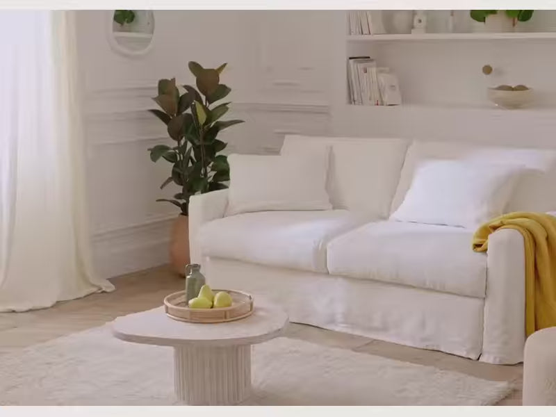 Charger la vidéo : Canapé convertible en lin PALM