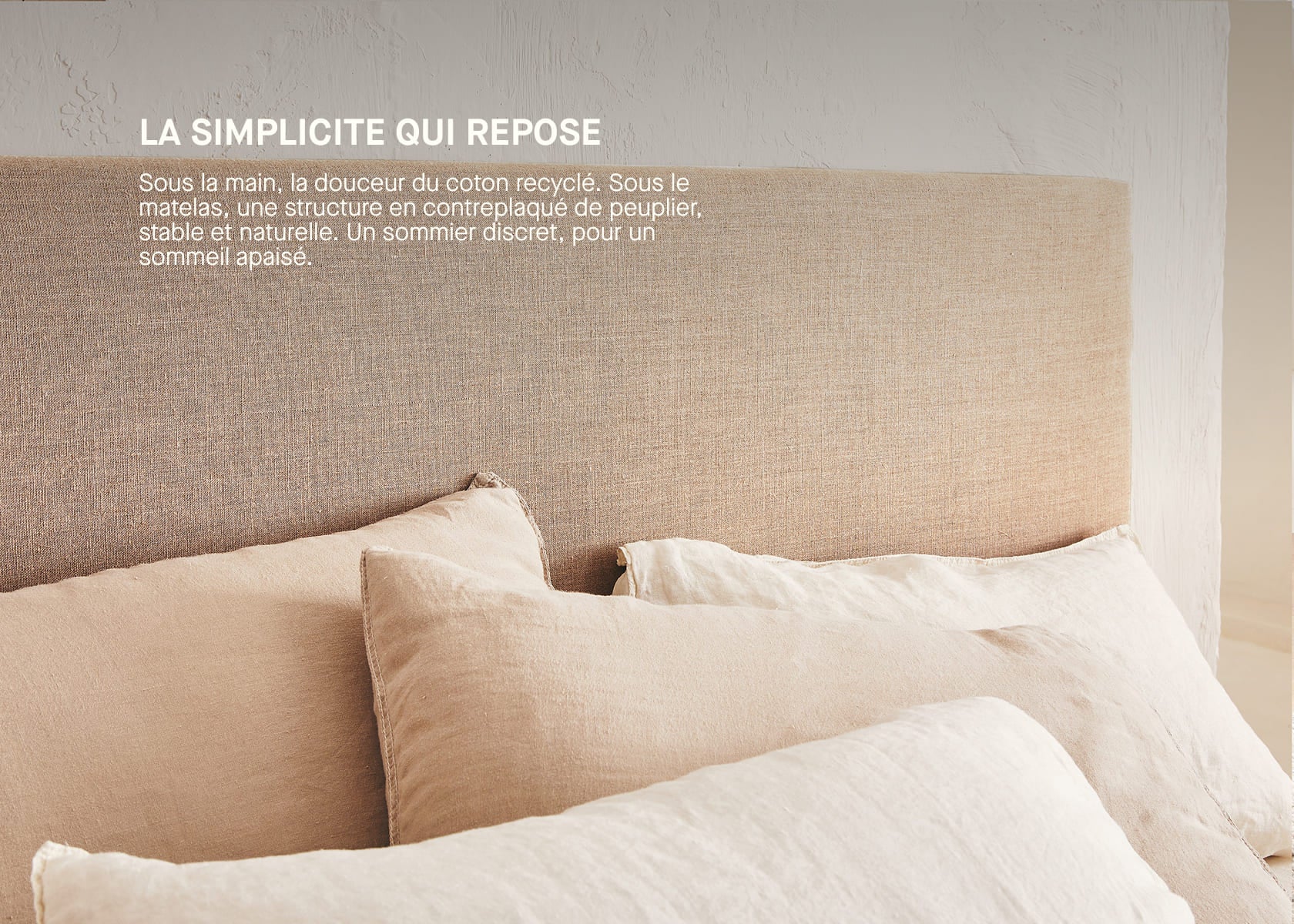 OTTO Upholstered Bed Base